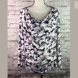 Lane Bryant Matte Jersey Drape Neck Plus 18/20